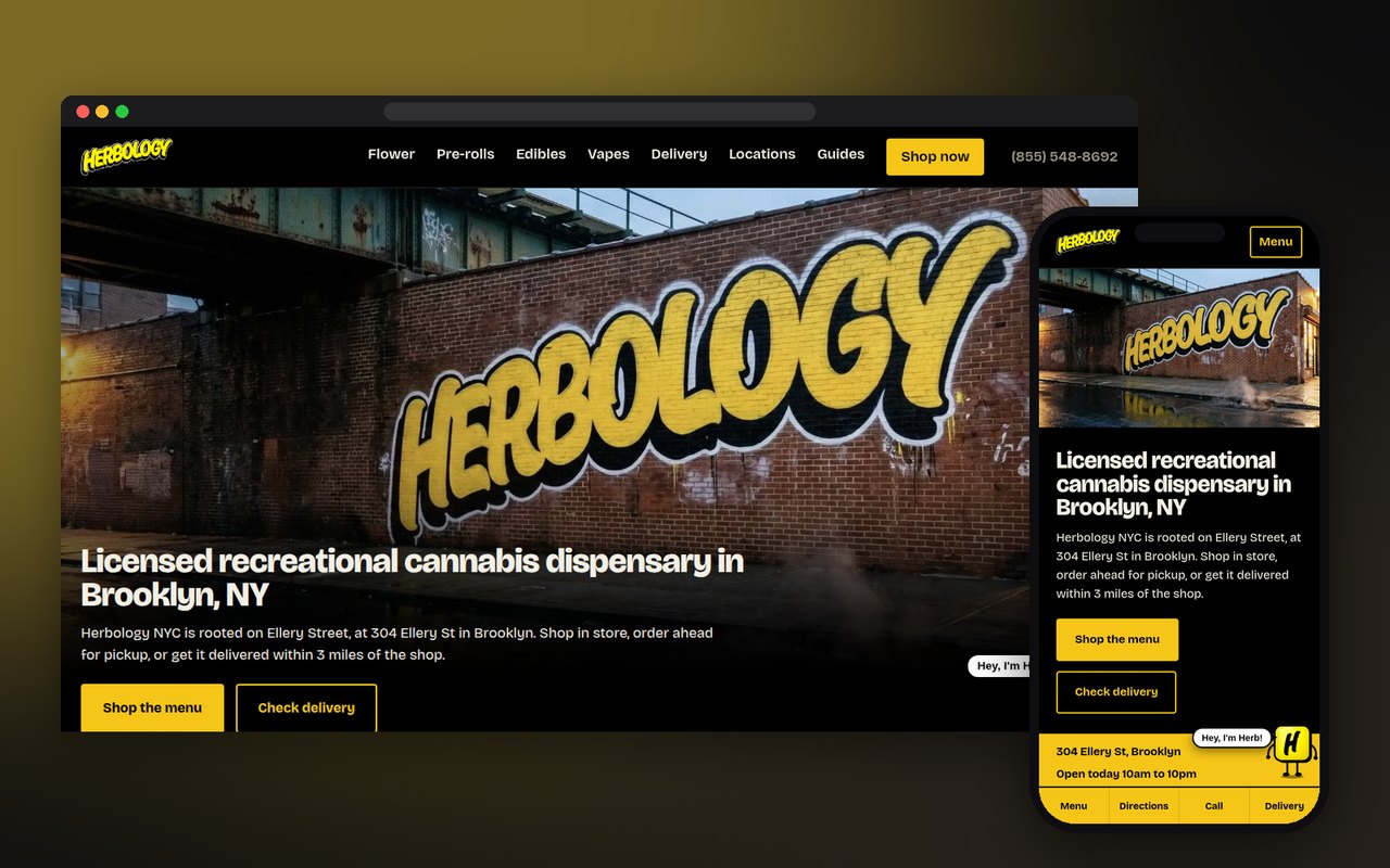 The Herbology NYC website